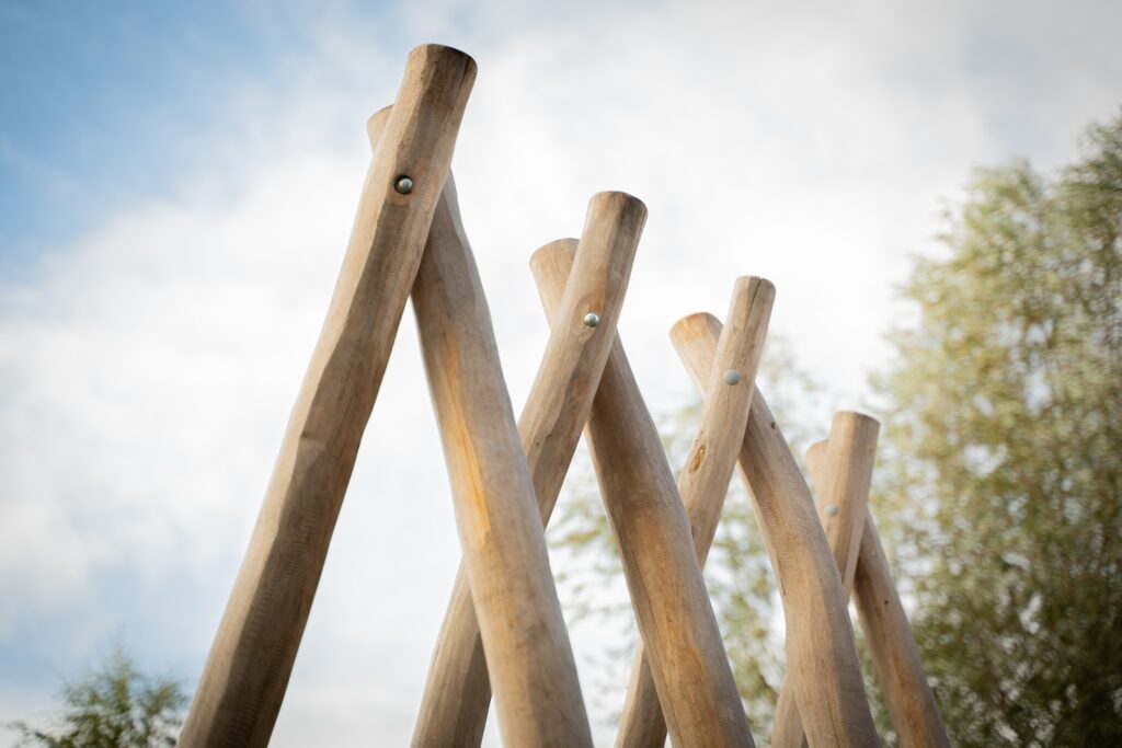 groen duurzaam natuurlijk speelgebied KDV 't Heikantje Nuenen