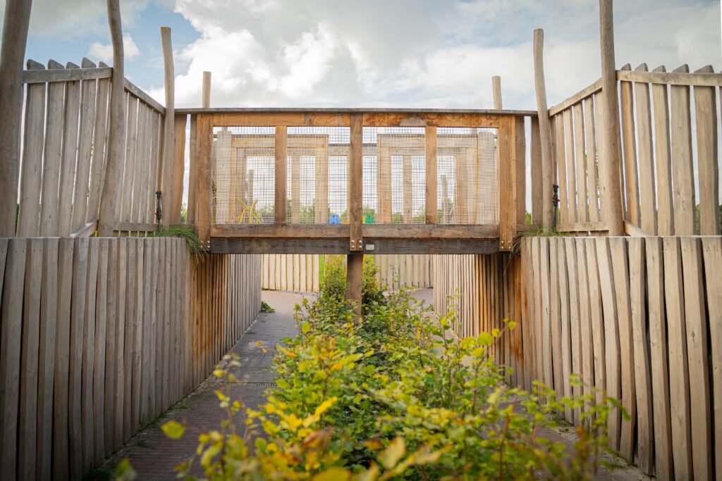groen duurzaam natuurlijk speelgebied KDV 't Heikantje Nuenen
